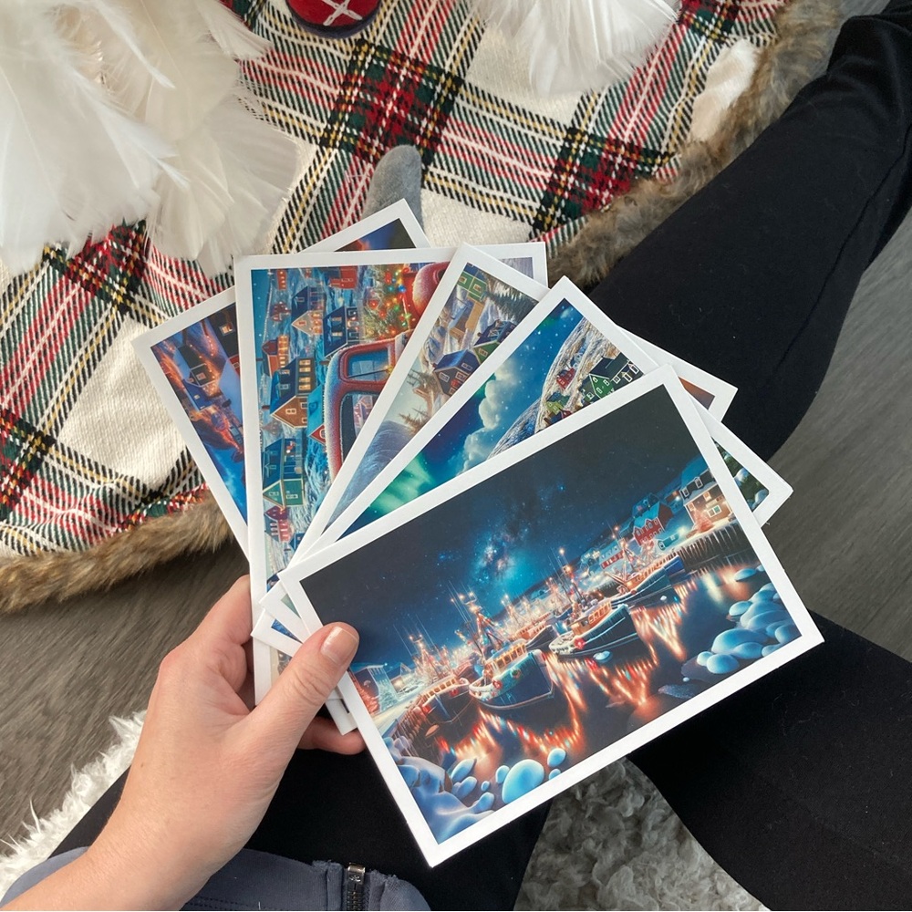 25 Christmas cards from Newfoundland, Canada
